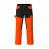 Pantalon traque enfant polyester coton orange kaki 6 à 16 ans