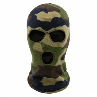 Cagoule confort chaude polyester micro polaire camo CE