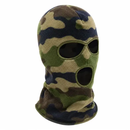 Cagoule confort chaude polyester micro polaire camo CE