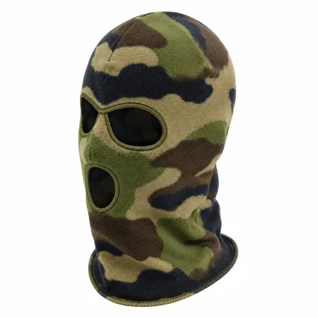 Cagoule confort chaude polyester micro polaire camo CE