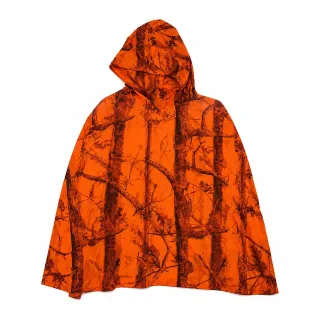 Pèlerine Dinan Ghost imperméable polyuréthane orange blaze&black
