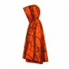 Pèlerine Dinan Ghost imperméable polyuréthane orange blaze&black