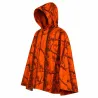 Pèlerine Dinan Ghost imperméable polyuréthane orange blaze&black