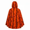 Pèlerine Dinan Ghost imperméable polyuréthane orange blaze&black