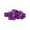 Bagues à clip éco Ø16mm par 100 pièces Mauve