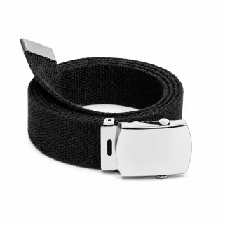 Ceinture Toile Type US Percussion noir 130 cm