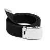 Ceinture Toile Type US Percussion noir 130 cm