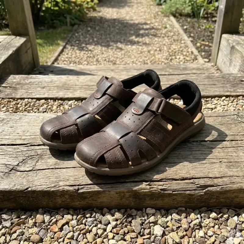 Sandales "Titan" 2021 en cuir de vachette 41 à 46