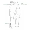 Pantalon en cuir Club Interchasse Lug – Taille 56