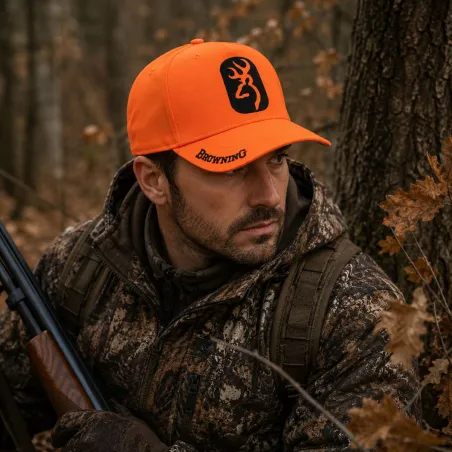 Casquette More Pet matériau respirant orange vif taille unique
