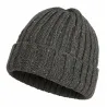 Bonnet chaud tricoté Thinsulate acrylique kaki taille unique