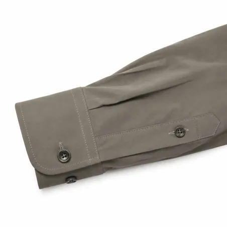 Chemise PROHUNT antitic kaki manches longues stretch 4 poches