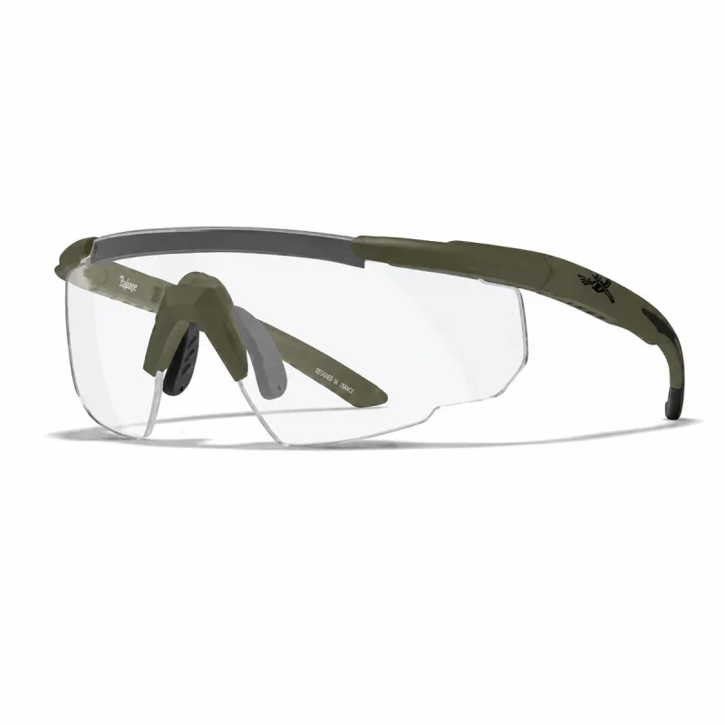 Lunette de protection pour tireur balistique 3 écrans kaki