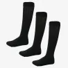 Lot de 3 paires de chaussettes hautes noires 39/42 et 43/46