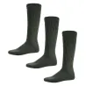 3 paires de chaussettes hautes kaki