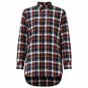 Chemise à carreaux Tanouk flanelle coton rouge bleu S à 4XL
