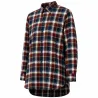 Chemise à carreaux Tanouk flanelle coton rouge bleu S à 4XL