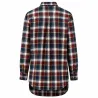 Chemise à carreaux Tanouk flanelle coton rouge bleu S à 4XL