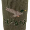 Lot de 2 paires chaussettes canard / cerf