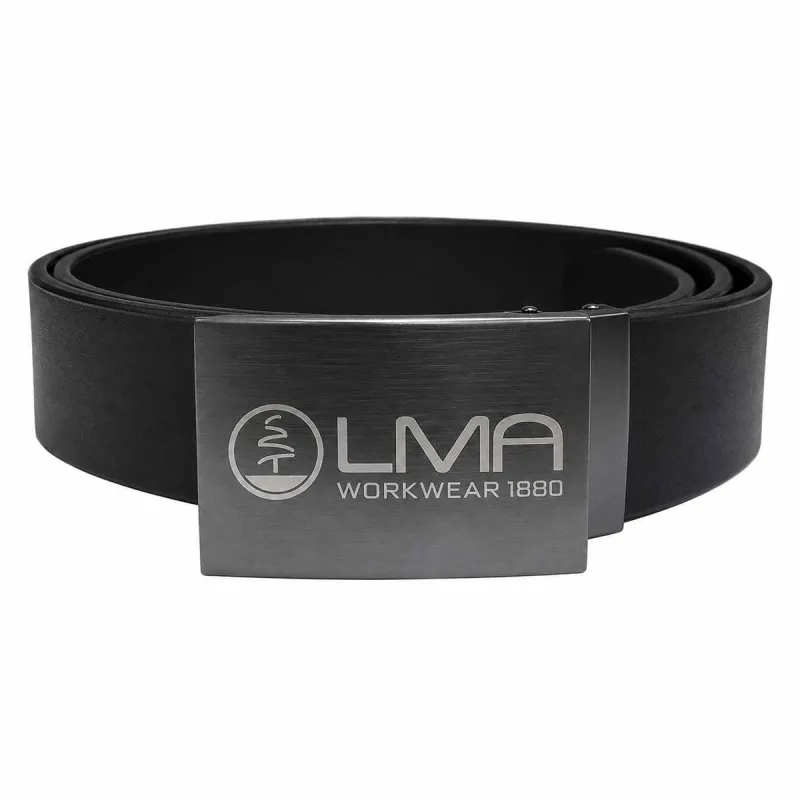 Ceinture Cuir Bivouac noir 120 cm