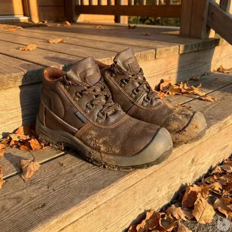 Chaussures de sécurité montantes Kansas S3 cuir marron