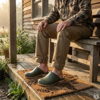 Sabots soft résistant ultra léger kaki 40/41 à 44/45