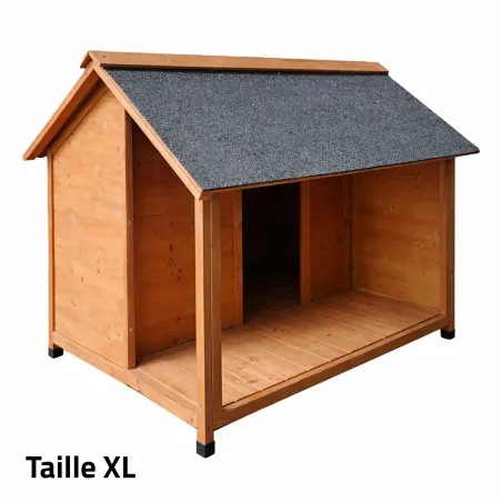 Niche en bois pour terrasse - Épicéa 150x120x120 cm