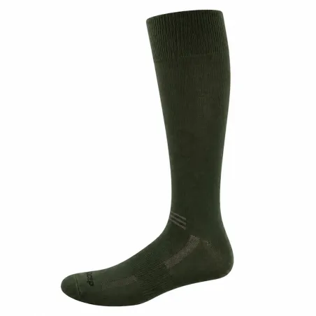 Chaussettes mérino kaki 40% laine 40% acrylique 15% polyamide