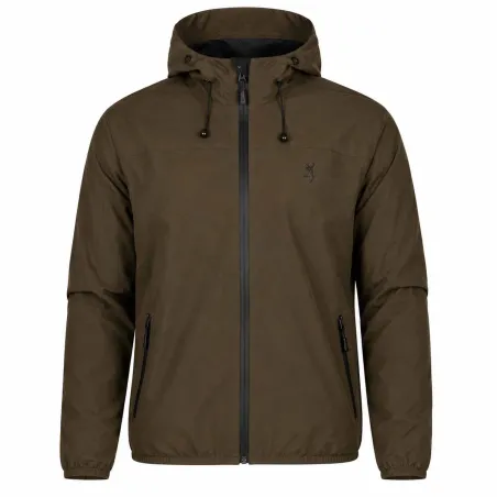 Veste Browning Ultimate Compact Verte Imperméable 2 Poches