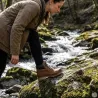 Chaussures Grass cuir imperméable marron