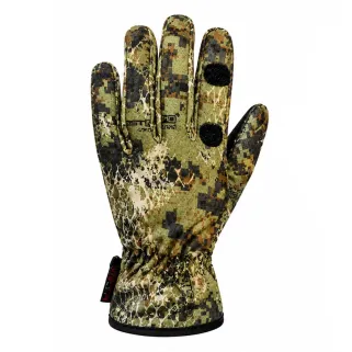 Gants antidérapants imperméable polyester camo forest M à 2XL