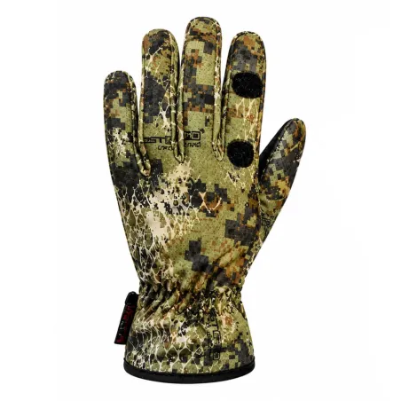 Gants antidérapants imperméable polyester camo forest M à 2XL