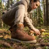 Chaussures de marche montantes Detroit cuir Marron 40 à 47