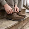 Chaussures Derby Torn cuir gras semelle TPR marron 39 à 46