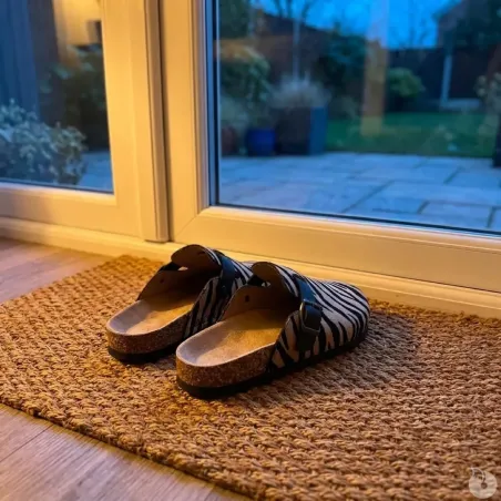 Sabots Femme Zébrés - Style Unique et Confortable