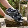Sandales Like EVA ultra légères double bride noires 280g 36 à 45