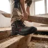 Chaussure sécurité shock cuir noir ISO20345 norme S3 40 à 47