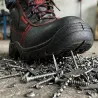 Chaussure sécurité shock cuir noir ISO20345 norme S3 40 à 47