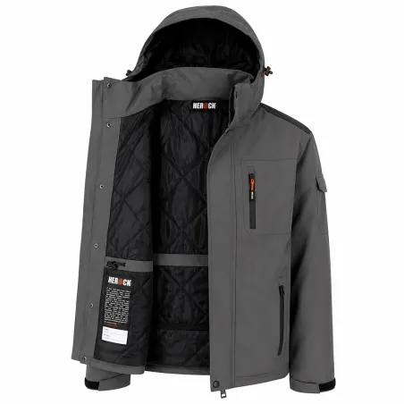 Parka tous temps Persia gris Herock – imperméable & respirante