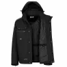 Parka tous temps Persia noir Herock – imperméable & respirante