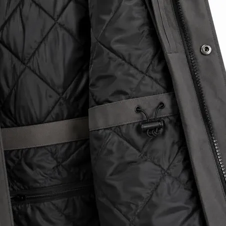 Parka tous temps Persia noir Herock – imperméable & respirante
