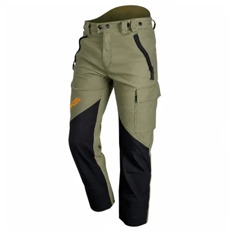 Pantalon Francital Montvert R Multi-Poches Renforts Genoux UPF 50+