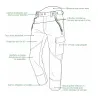 Pantalon Francital Montvert R Multi-Poches Renforts Genoux UPF 50+