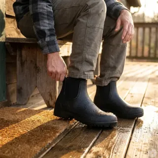 Bottillons Chuck Noir pour Homme - BAUDOU