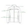 Veste Ridge Pro réversible camo Polaire technique 2 en 1 de M à 5XL