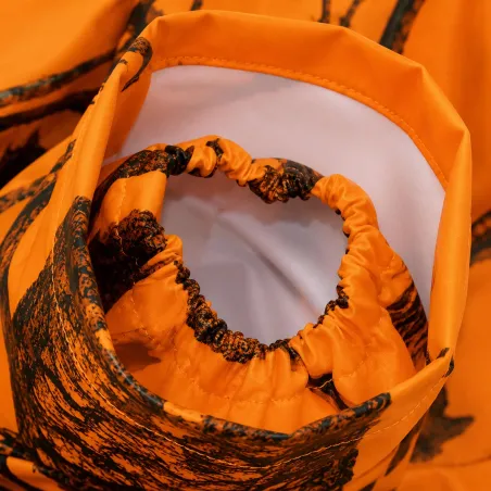 Veste de pluie Treeland étanche camo orange blaze M à 4XL