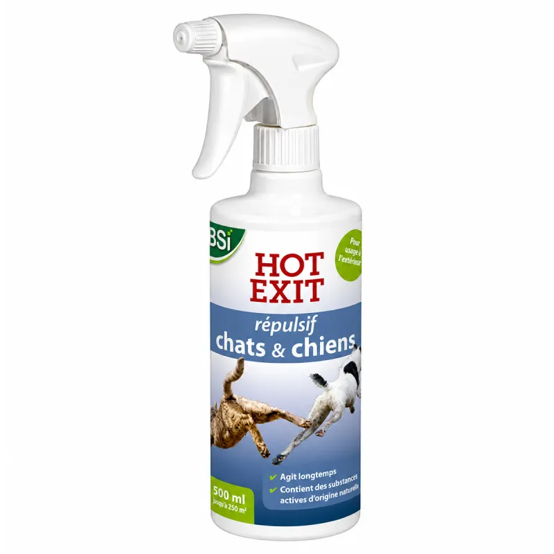 Répulsif pour chien et chat liquide - BSI 500 ml