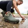 Bottillons Clean Land caoutchouc et double néoprène Kaki 40 à 47