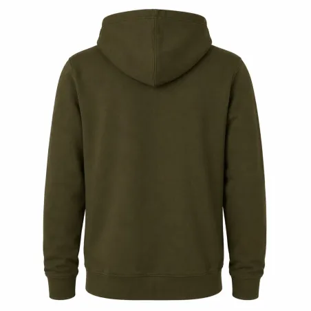 Sweat à capuche kaki grands animaux Bartavel®