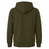 Sweat à capuche kaki grands animaux Bartavel®